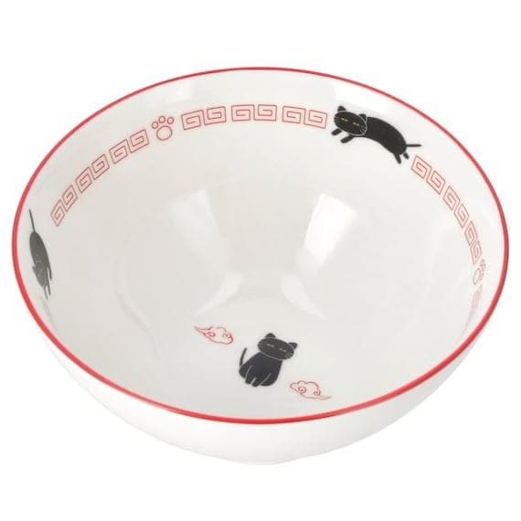 ニトリ、ラーメンどんぶり(デコネコ中華 DS601) の画像