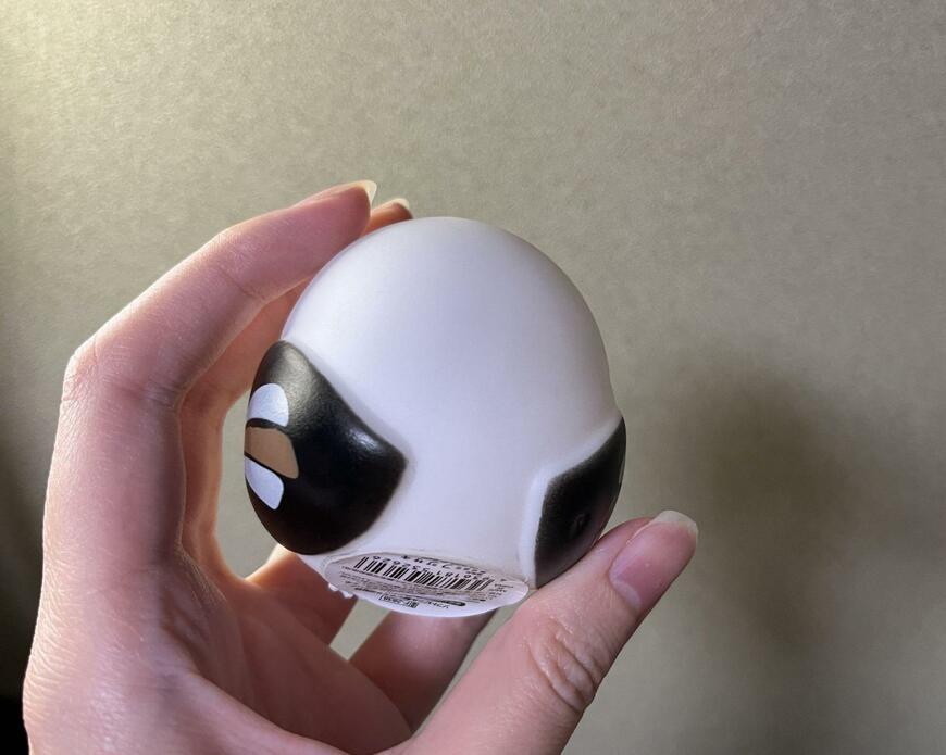 キャンドゥ、ソフトビニール製シマエナガ形状画像