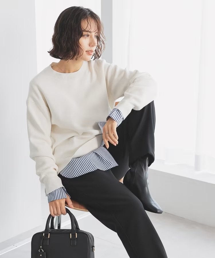 ハニーズ公式　ウォームテーパードパンツの画像