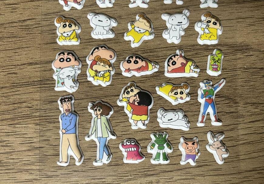 セリア、クレヨンしんちゃん ましゅまろシール
