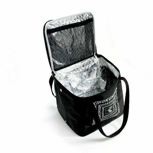 紀ノ国屋 スクエアクーラーバッグ ブラック