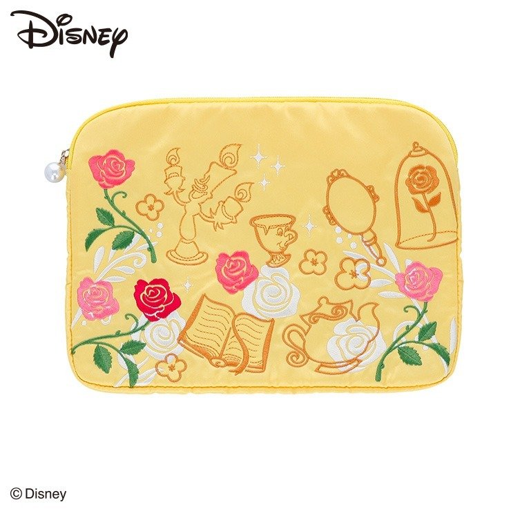 しまむら公式 タブレットケース(Disney)イエロー