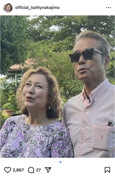 キャシー中島のInstagram投稿