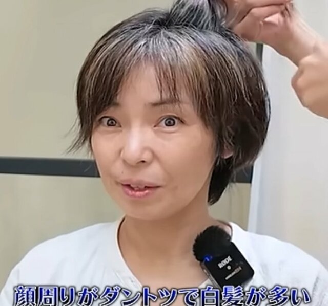 「こんなに白髪を放置したことがなかった」女性　白髪ぼかし２回目の結果...本人びっくり華やかさアップ！