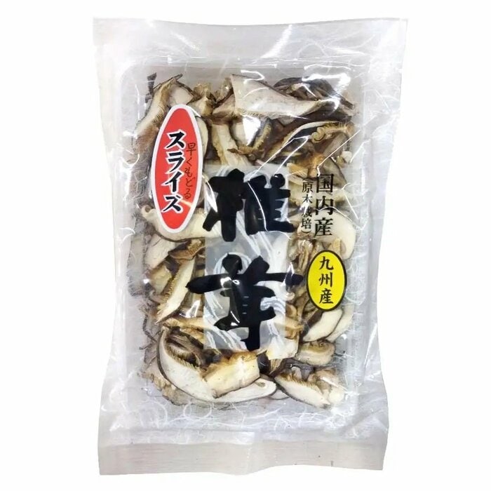 九州産の椎茸をスライスし乾燥させた商品