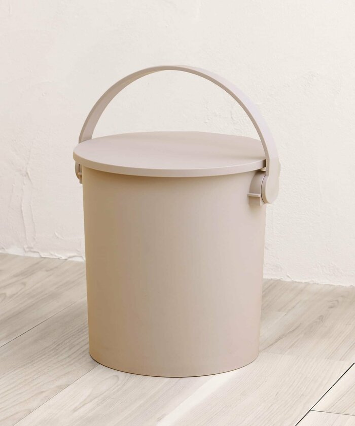 座れる収納バケツ:10L