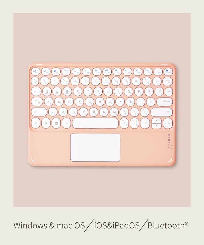 3COINS，タッチパッド付きキーボード商品画像