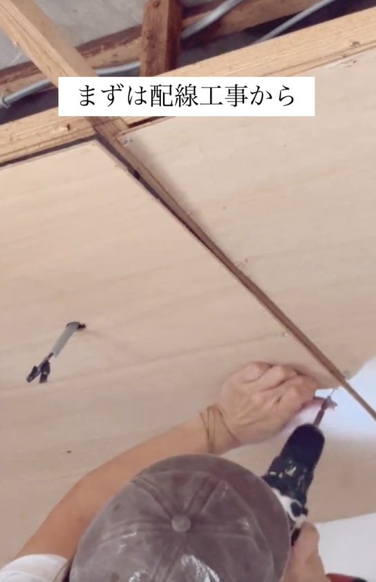 【築55年古民家DIY】コンパクトで可愛い！古民家の一角がナチュラルで温かみのある脱衣所に変身