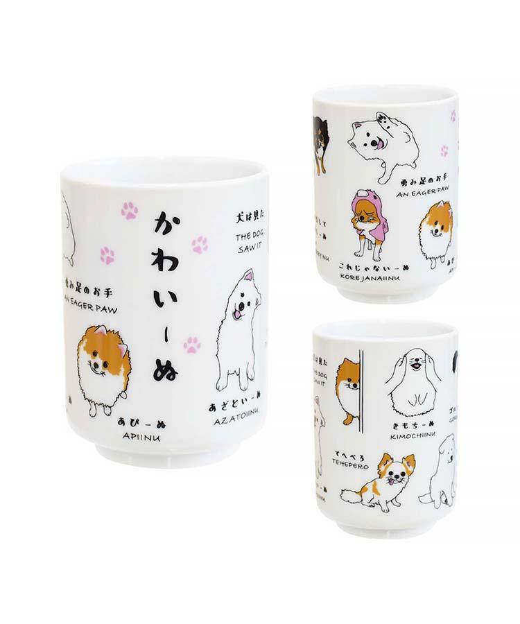 出所：Bleu Bleuet（ブルーブルーエ）公式通販 いぬ好きさんのいぬ湯呑