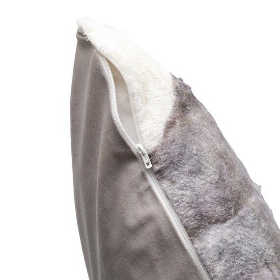 出所：ニトリ公式　クッションカバー（ネコファー gSCy1a）