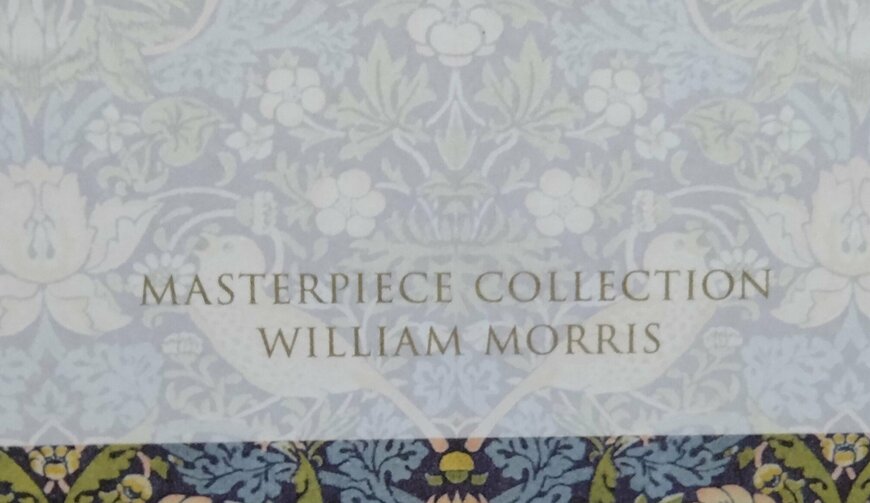 筆者撮影（セリア、A6メモ 50P ウィリアム・モリス）