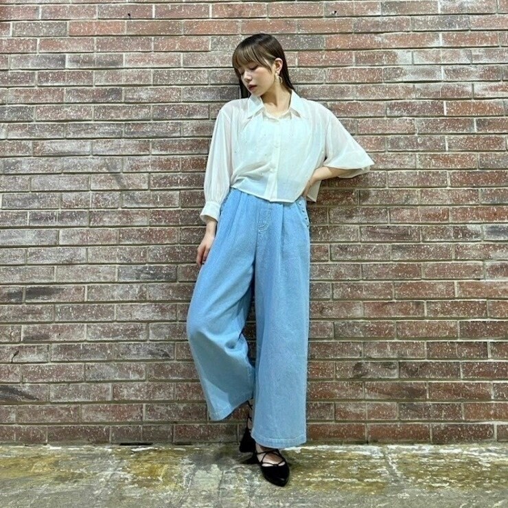 出所：しまむら公式　レディース　パンツ（低身長）