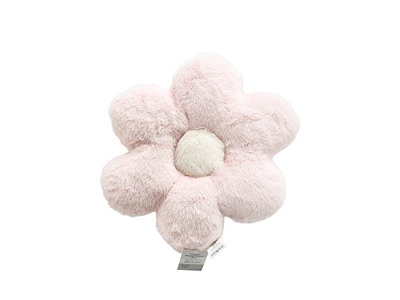 ダイソー系列ブランドTHREEPPY公式　クッション（立体フラワー、PK）