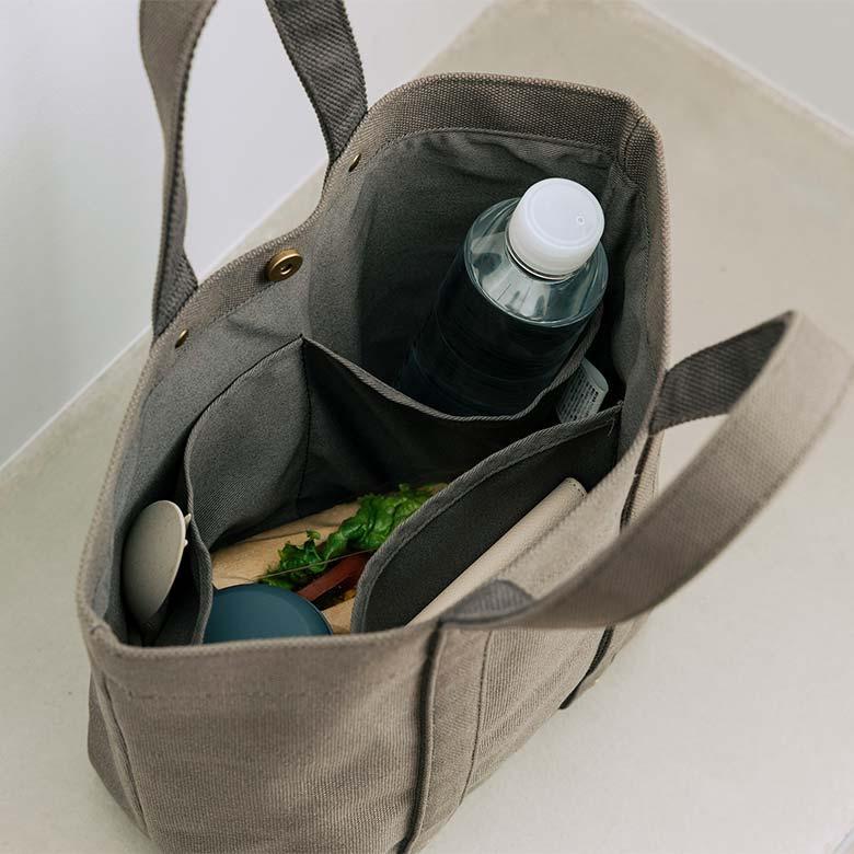 コットントートバッグ カーキS