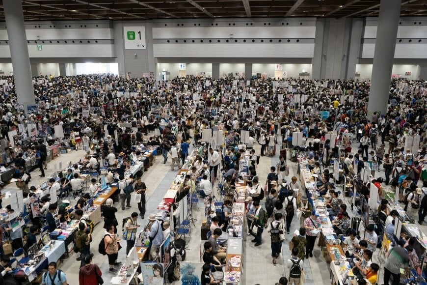 コミケ会場のイメージ