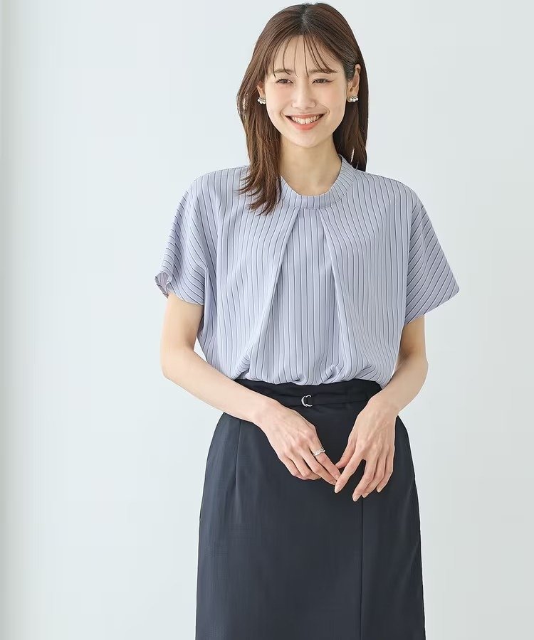 ハニーズ公式　フレンチボウタイブラウス