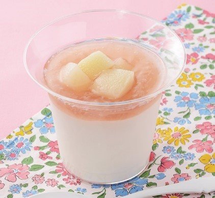 ローソンの新商品:とろける桃杏仁