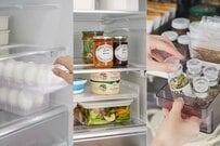 冷蔵庫スッキリ！山崎実業【tower】の収納ケース・ラックの使いやすさに脱帽です