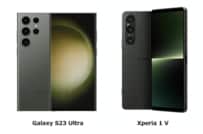 Xperia 1 VとGalaxy S23 Ultraの違いは？スペック比較！どっちがおすすめか
