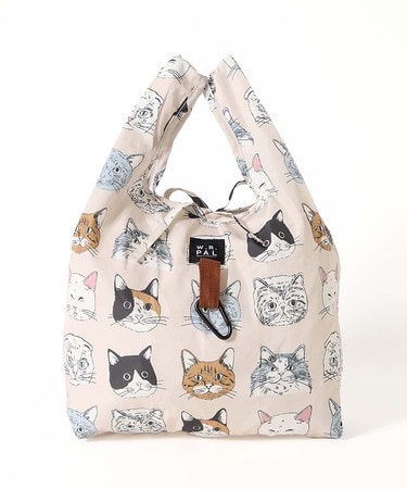 猫ちゃんと一緒にお散歩気分！ブルーブルーエ「猫エコバッグ」が可愛