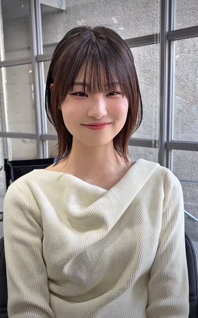 耳掛けしても可愛らしいスタイル