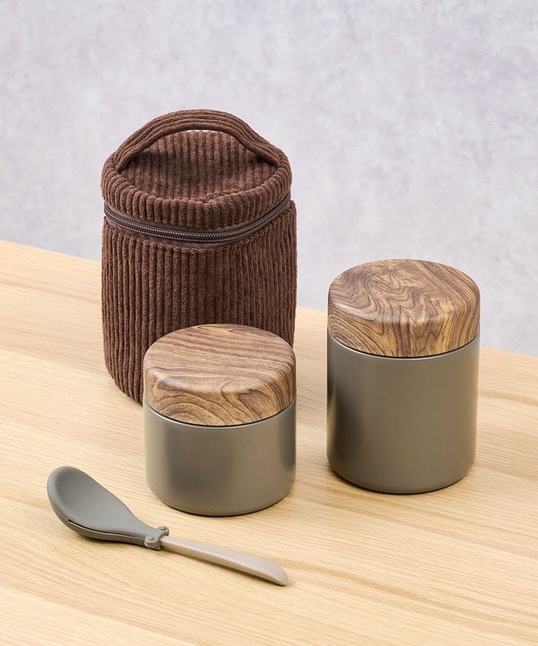 木目風スープジャー：500ml/KITINTO