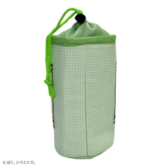 ぼく、シマエナガ。 ペットボトルホルダー(ライトグリーン)