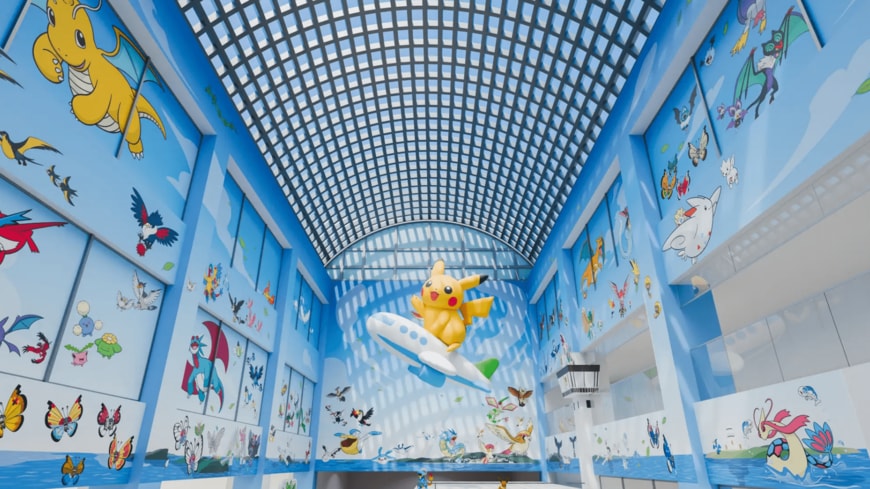 【石川県】世界初！ポケモンの名前を冠した空港が能登に誕生。夢があふれる空間に「最強の復興支援」「ポケモン愛すごすぎ」