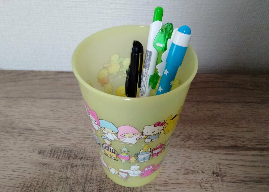 筆者撮影（セリア、タンブラー M/X 手つなぎ）