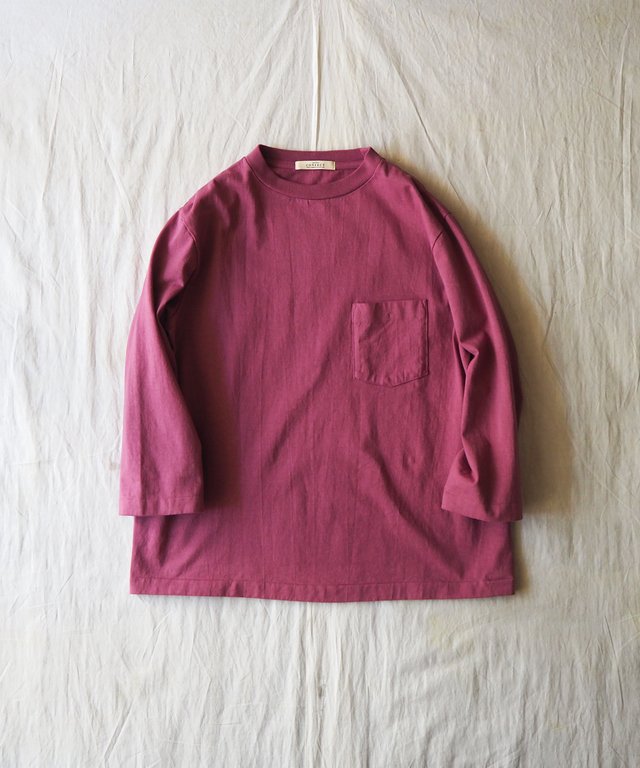 nestRobe CONFECT - HeavyWeight CottonTubeQuarterSleeve Tee ¥9,720（税込）