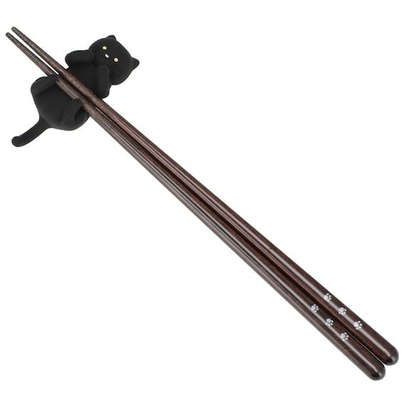 出所：ニトリ公式　食洗箸 23cm （ダッコネコクロネコ）