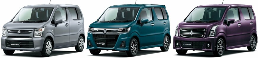 スズキ「ワゴンR」カラー展開