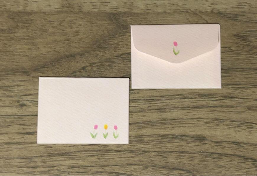 セリア、ちいさなちいさなレターセット写真