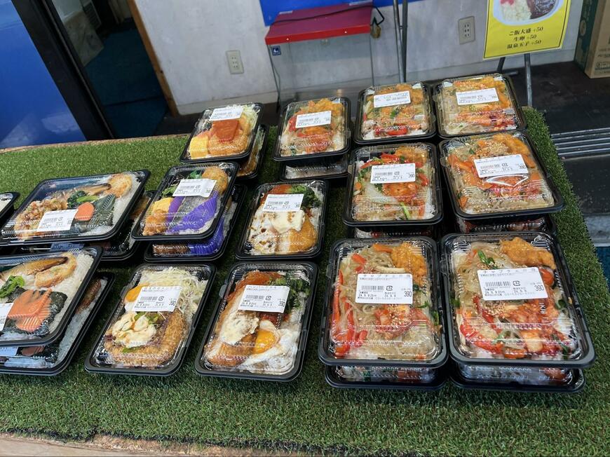 東神田の弁当屋の商品