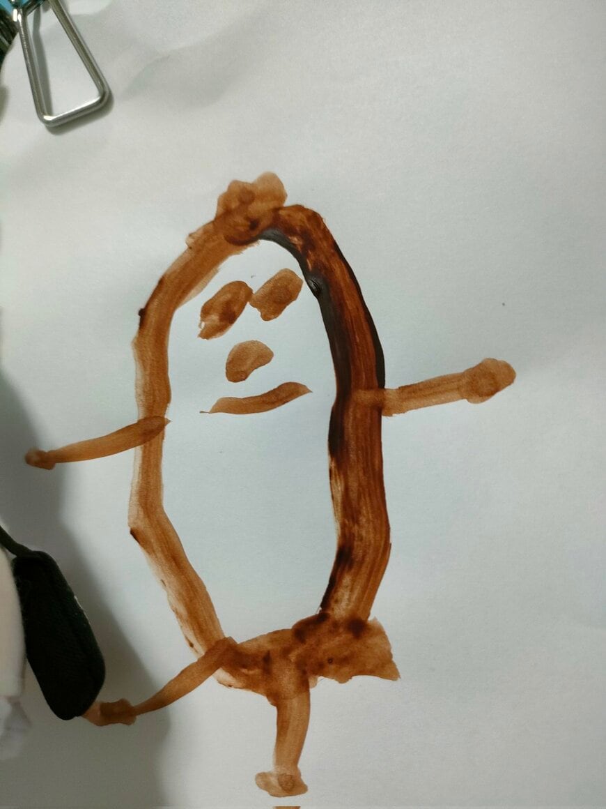 娘さんが描いたお母さんの絵