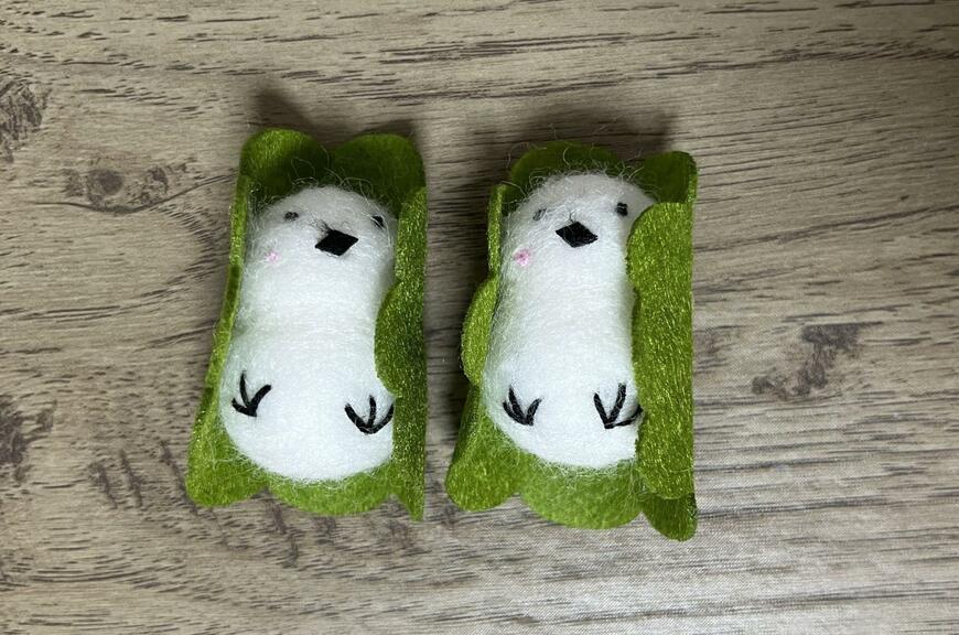 キャンドゥ、フワフワかしわもち シマエナガ商品画像