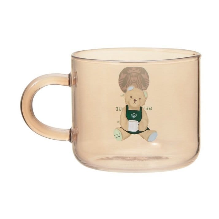 gelato pique グラスマグ モカベージュ 355ml　