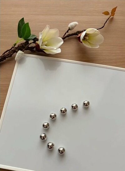 完成したマグネットホワイトボード