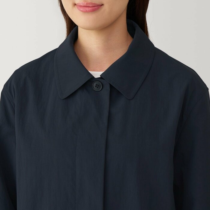 無印良品公式 婦人 撥水UVカットステンカラーコート