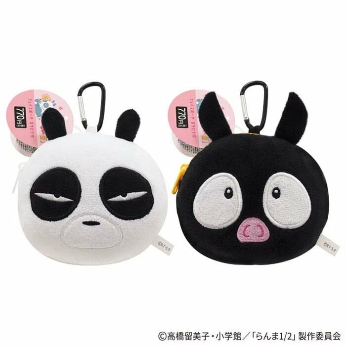 「らんま1/2 フェイスポーチ ポップ柄」