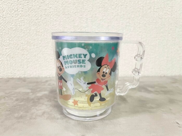 『プリントフィルム入りマグカップ スタッキングタイプ/ミッキー&フレンズ/カラフル』