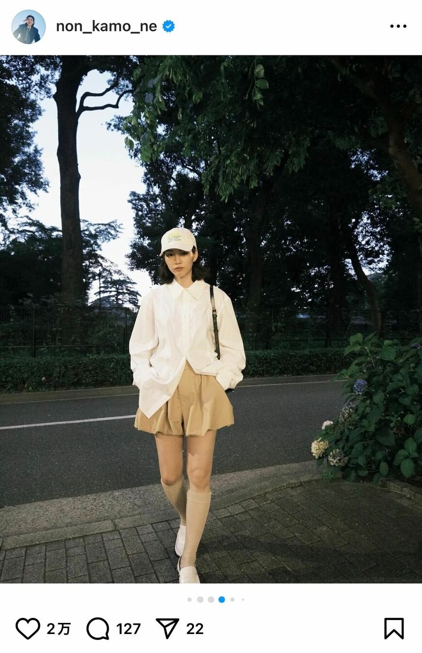 出所：のんのInstagram（＠non_kamo_ne）参照日：2025年7月3日