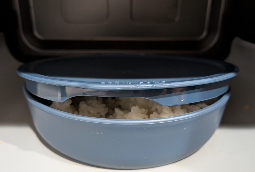 「温めるときもラップいらず！」