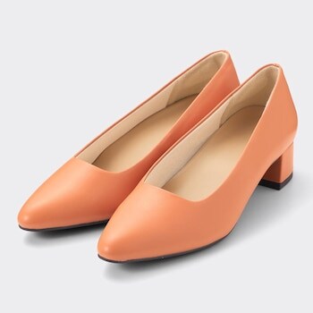 出所：GU公式 マシュマロローヒールパンプス