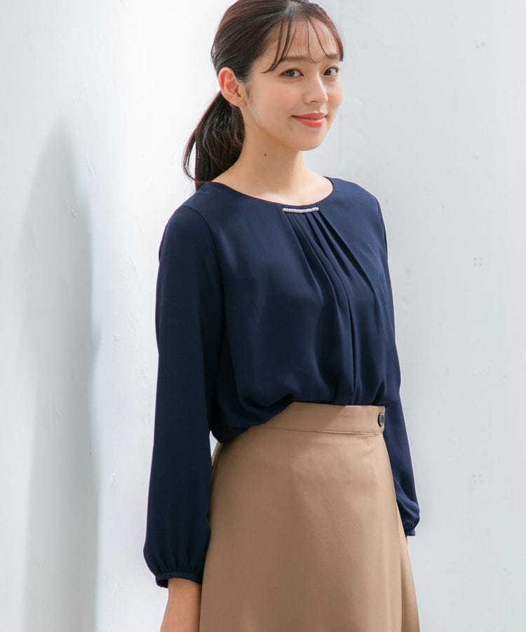 出所：ハニーズ公式通販 あったか裏地パール使い