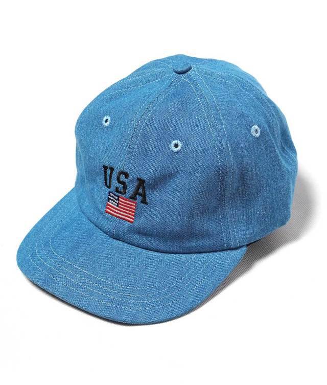 COOPERSTOWN for HUNKY DORY-"USA" DENIM CAP ¥6,380（税込）