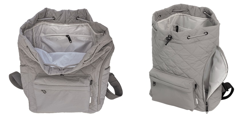 出所：アルペン公式　大きくひらくリュックサックFWキルト