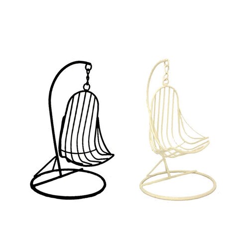 出所：公式通販ダイソーネットストア アイアン小物（ハンギングチェア）