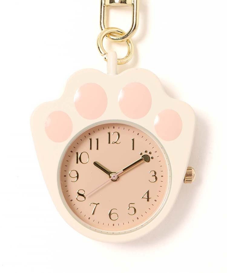 出所：ブルーブルーエ公式　肉球キーホルダーウォッチ