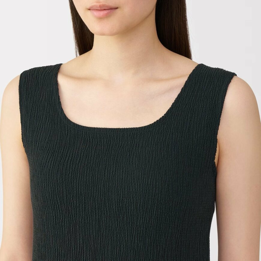 出所：無印良品公式　婦人　サッカートリコットブラタンクトップ